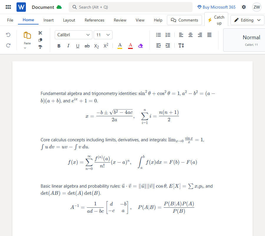 如何将 ChatGPT 数学公式无损复制到 Google Docs(告别格式错乱)